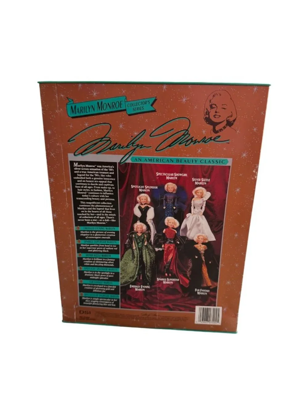 MARILYN MONROE Emerald Evening Marilyn Doll NEW NIB